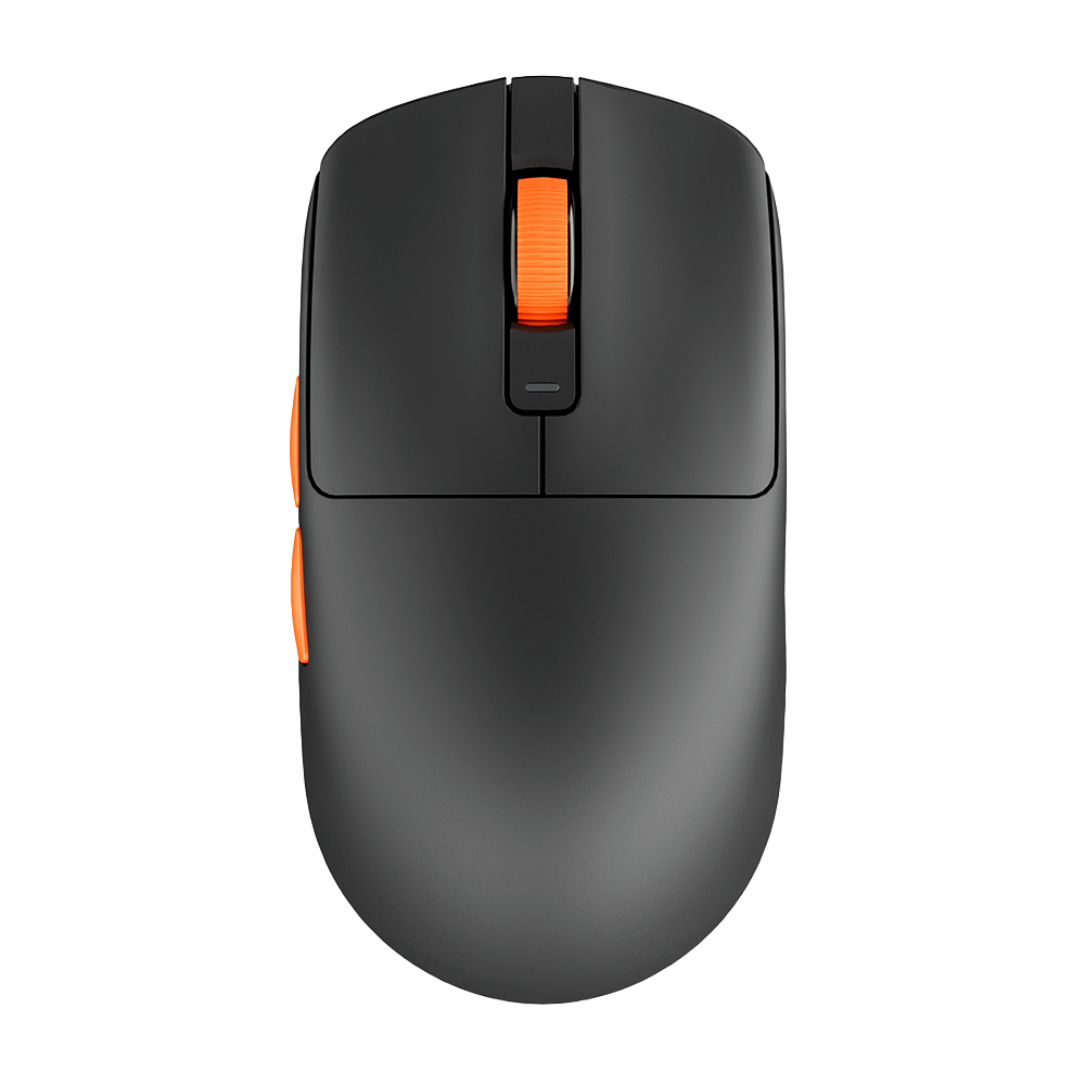 RK M30 橙黑 1(2) MOUSE GAMER ROYAL KLUDGE M30 BLACK/ORANGE - Imagen 1