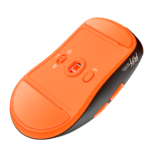 MOUSE GAMER ROYAL KLUDGE M30 BLACK/ORANGE - Imagen 6