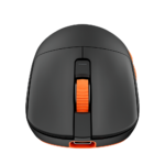 MOUSE GAMER ROYAL KLUDGE M30 BLACK/ORANGE - Imagen 5