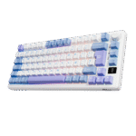 TECLADO ROYAL KLUDGE RK-M75 TARO MILK ESPAÑOL| INALAMBRICO| MECANICO| SW-KSILVER |RGB - Imagen 3