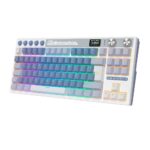 Teclado Mecánico Royal Kludge RK-M87 Inalámbrico Ocean Blue - Imagen 3