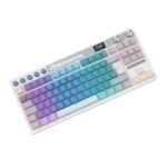 Teclado Mecánico Royal Kludge RK-M87 Inalámbrico Ocean Blue - Imagen 5