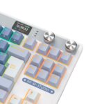 Teclado Mecánico Royal Kludge RK-M87 Inalámbrico Ocean Blue - Imagen 6