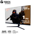 Monitor plano gaming TEROS TE-2769G, 27"QHD 180 Hz, 1ms, HDMI - Imagen 2
