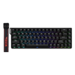 Teclado Aula Win68he 65% Magnetico Black (SW-Graywood) ingles - Imagen 3