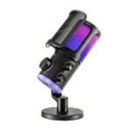 MICROFONO GAMING FIFINE AM6 AMPLIGAME / RGB / CONDENSADOR-NEGRO - Imagen 4