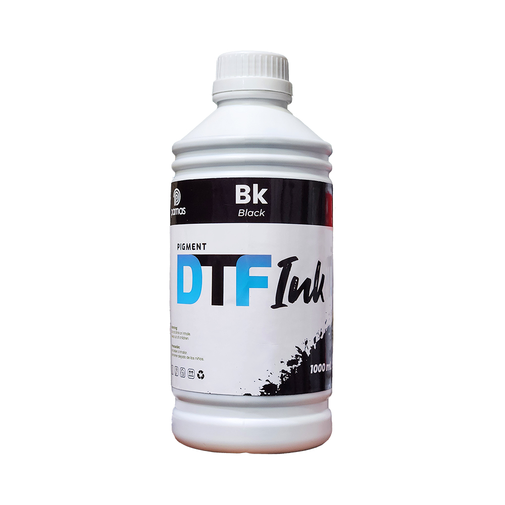 dtf-1lt-bk.jpg Tinta Compatible DTF Marca Pamas 1 Litro - Negro - Imagen 1