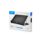 Cooler Para Laptop Deepcool N9 EX Aluminio Black - Imagen 4