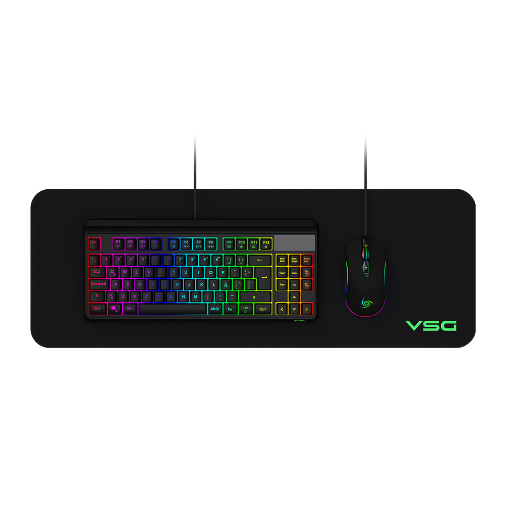 vsg_pyxis_5.jpg Combo Gamer 3 en 1 VSG Pyxis Teclado + Mouse + Mousepad - Imagen 1