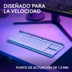 Teclado Gamer Logitech G515 TKL White LIGHTSPEED - Imagen 3