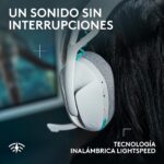 Auricular Gamer Logitech G321 White  LIGHTSPEED /BT - Imagen 6