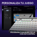 Teclado Gamer Logitech G515 TKL White Con Cable USB - Imagen 5