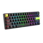 Teclado Royal Kludge RK-C61 Cableado Ingles Black Grenn – Mint Magnetic Switch - Imagen 3