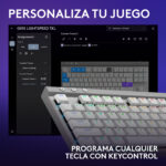 Teclado Gamer Logitech G515 TKL White LIGHTSPEED - Imagen 7