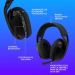 Auricular Gamer Logitech G321 Black LIGHTSPEED /BT - Imagen 9