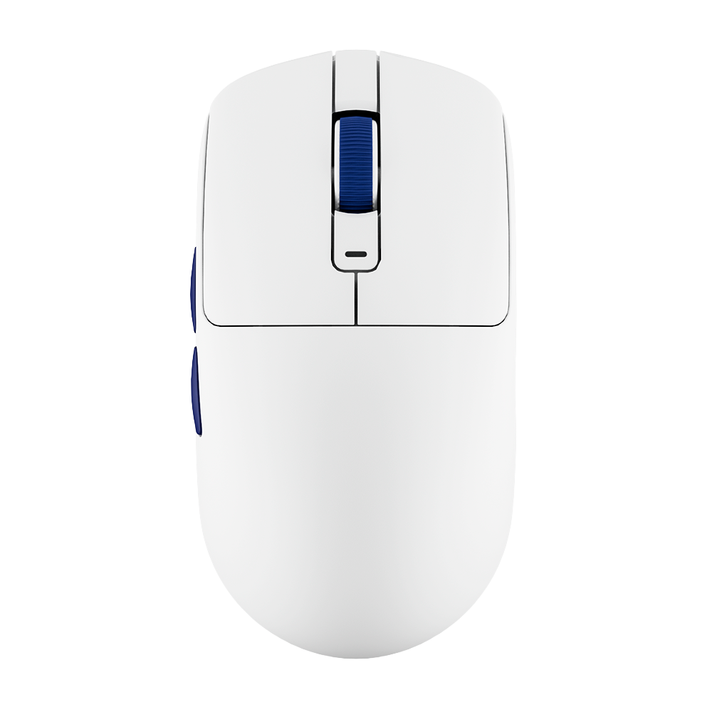 RK M30 橙黑 1(3) Mouse Gamer Royal Kludge M30 Withe Blue - Imagen 1